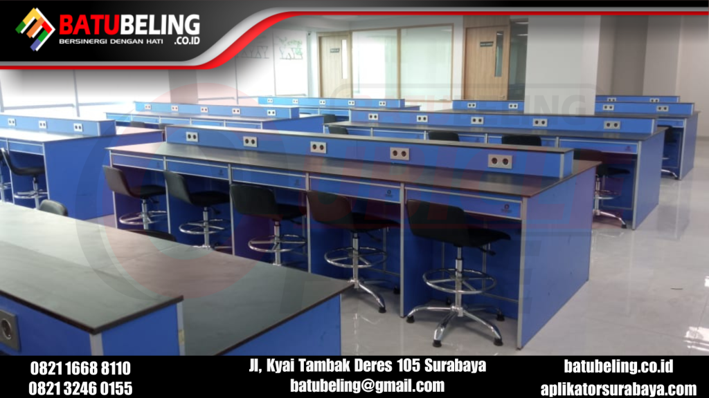 meja laboratorium